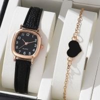 【YF】✿☒  Fashion  Leather Ladies Female lBracelet Wristwatch Relogio Feminino