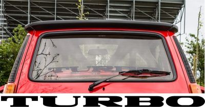 For 5 Turbo 2 rear screen restoration decal Sticker replacement