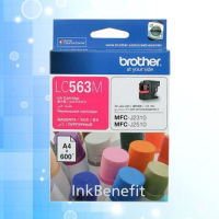 Brother LC563M หมึกแท้ สีม่วงแดง จำนวน 1 ชิ้น