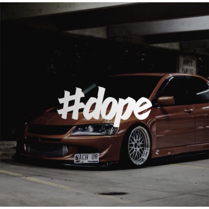 Dope Jdm Sticker Jdm Life Stiker Jdm Lazada