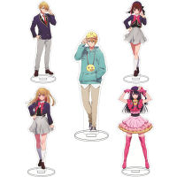 No Oshi Doublelayer Ko Acrylic Stand Sign Hoshino Ai Figure Fans Gift Ornaments