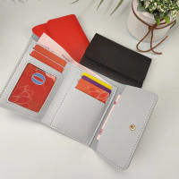 Compact Wallet Slim Card Case Pocket Wallet Ticket Clip Simple Wallet Student Wallet Coin Purse