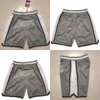 Lakers 2022 Don NEW Just Mvp Grey Pocket Soccer Basketball Pants Baseball Shorts Y727