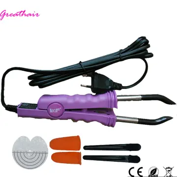 Hair Extensions Fusion Keratin Heat Iron Connector Apply Tools Set