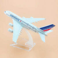 KK16cm Air FRANCE AIRFRANCE A380 Airbus 380 Airways Airlines โลหะเครื่องบินรุ่นเครื่องบิน Diecast Aircraftq11