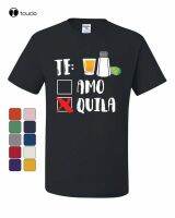 Te Amo Or Tequila T-Shirt Funny Cinco De Mayo &amp; Drinko Mexican Tee Shirt skeleton shirt 4XL 5XL 6XL