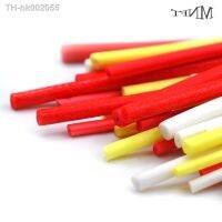 ♀ MNFT 10Pcs 2.5/3.3/3.7/4.5mm High Density Cylinder Foam for Fishing Float DIY Making Fly Tying Rig Making Red Yellow White