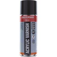 PAY_สีสเปรย์ (KTS) เคลือบสีอะครีลิคแบบด้าน Acrylic Varnish Spray Amsterdam 115 MATT 400ml. สีพ่นสเปรย์  สเปรย์พ่นสี