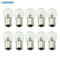 :?》 -- LEEWA 10ชิ้น1156 BA15S S25 P21W 12V รถไฟตกแต่งสวนใสเปิดหลอดไฟแบบหางแสดงสถานะอัตโนมัติหลอดฮาโลเจน # CA2724