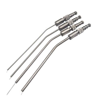Oral Stainless Steel Dental Implant Suction Tube Dental Metal Suction And Drainage Tube Strong Suction Tip