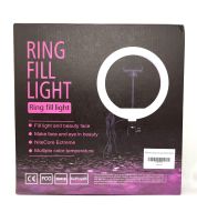 RING FILL LIGHT ZMX-260 ไฟไลฟ์สด ไฟวงกลม ไฟแต่งหน้า ปุ่มควบคุมปรับแสงสว่างได้