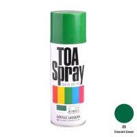 สีสเปรย์ อเนกประสงค์ TOA รุ่น 0025 ขนาด 400 ซีซี. EMERALD GREEN