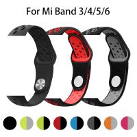 Bracelet for Xiaomi Mi Band 6 5 3 4 Sport Strap watch Silicone wrist strap For xiaomi mi band 3 4 5 6 bracelet Miband 5 6 Strap