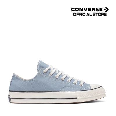 Converse รองเท้าผ้าใบ Sneaker คอนเวิร์ส Chuck 70 Seasonal Color Ox BLUE Unisex (A04586C) A04586CF3BLXX