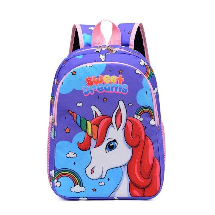 sillmer-2022-trend-girl-unicorn-schoolbags-ขนาดใหญ่ความจุกระเป๋าเป้สะพายหลังการ์ตูนโรงเรียนอนุบาลกระเป๋าเป้สะพายหลังโรงเรียนประถม-kawaii-กระเป๋าเด็ก