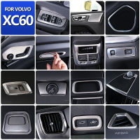 รถจัดแต่งทรงผมสำหรับวอลโว่ Xc60สติกเกอร์ตกแต่งภายในรถยนต์อุปกรณ์เสริมในรถยนต์ร่างกายแถบสดใสอุปกรณ์ Abs สแตนเลส