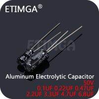 Aluminum electrolytic capacitor 50V 0.1UF 0.22UF 0.47UF 2.2UF 3.3UF 4.7UF 6.8UF 20% DIP Good Quanlity in Stock WATTY Electronics