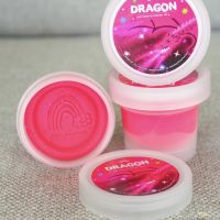 แป้งโด Cosmic Neon สี Dragon ชมพู ประดับผง Star Dust