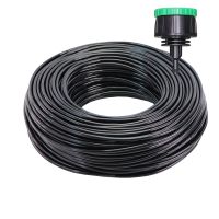 [NEW] 10/20/25/40 Meter 4/7mm Garden Water Hose with Quick Connector Micro Drip Misting Irrigation Tubing Pipe PVC Hose 1/4 39; 39; New Hose