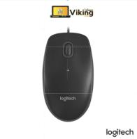 USB Optical Mouse LOGITECH (B100) Black