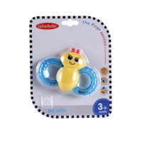 Wel-B x Infunbebe Bee Rattle (ยางกัดฟัน ผึ้ง) - ของเล่น ของเล่นเด็ก ยางกัดฟันเด็ก ยางกัดฟันเด็ก  ยางกัด ยางกัดของเด็ก teething toys ของเล่นกัดเด็ก