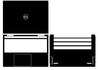 3PCS สติกเกอร์ผิวสำหรับ Dell XPS 13 7390 9310 M3800 XPS 15 9530 Inspiron 16 plus 7610 5481 15-7559 15-7557 15-5577 15-5576-GGHJY STORE