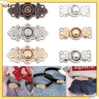 VJDA 5pcs 2 รูปแบบ ปุ่ม ตุ๊กตาอุปกรณ์เย็บผ้า DIY ชุดตกแต่ง หัวเข็มขัดรองเท้า หัวเข็มขัดโลหะ ตุ๊กตากระเป๋าเสื้อผ้า