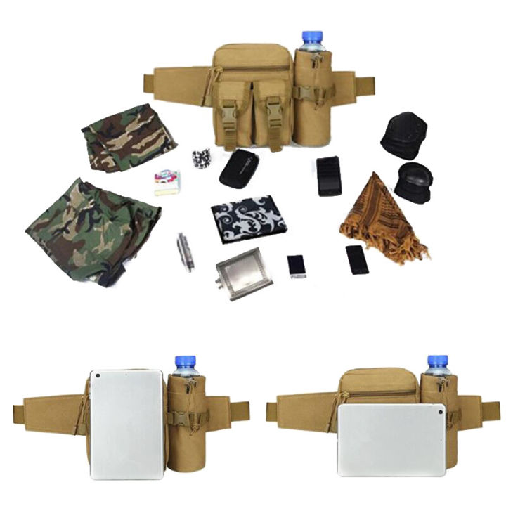 ยุทธวิธีกองทัพทหารกระเป๋าคาดเอวกันน้ำไนลอนผู้ชาย-fanny-pack-เดินป่าตั้งแคมป์กลางแจ้งไหล่-bum-เข็มขัดกีฬากระเป๋าหน้าอก-2023-ganekd