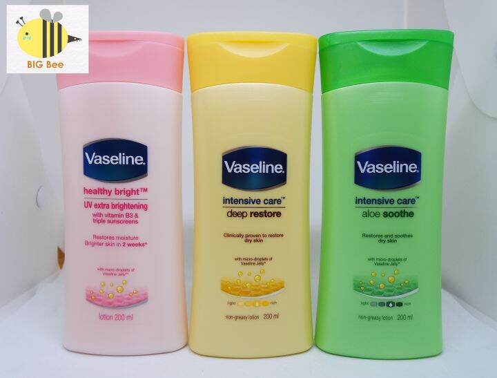 Vaseline Body Lotion 200ML Lazada