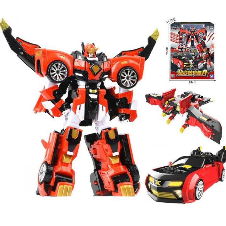 สามโหมด-mini-force-2-super-gino-power-transformation-หุ่นยนต์ของเล่นรถ-action-figure-mini-force-x-deformation-airplane-toy