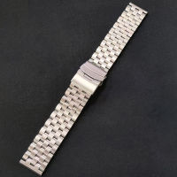 สายสกรูสำหรับ Seiko 316L สุดหรูสายรัดสแตนเลสปัดนาฬิกาข้อมือสายรัดข้อมือปรับขนาด18/20/22/24/26มม.