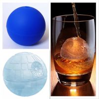 【cw】 CakeTools Wars Death Star Silicone Round Mold Tray Desert Sphere Mould