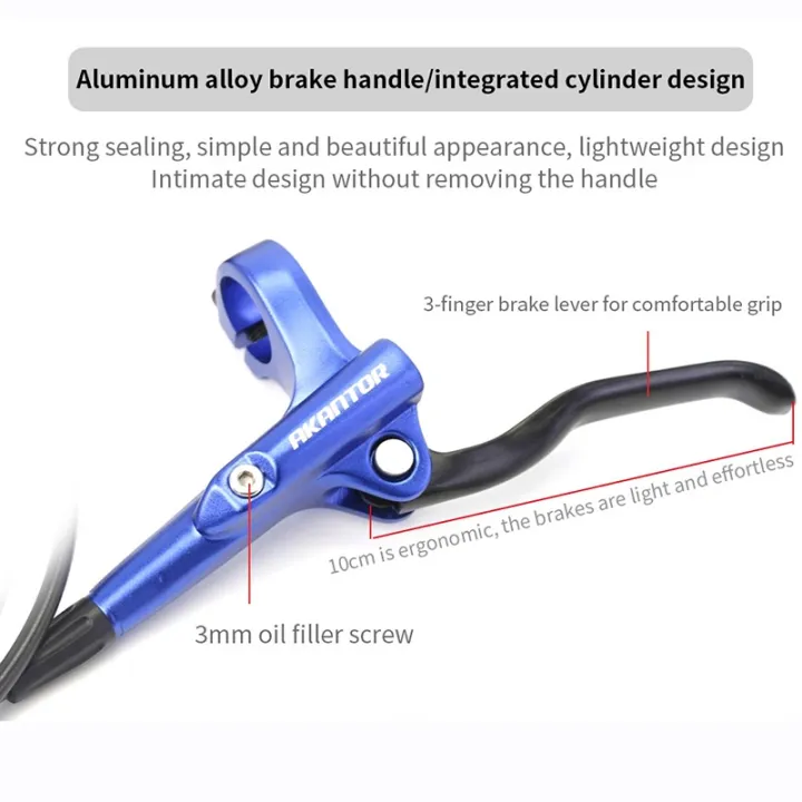 【hydrolic brake mtb】AKANTOR MTB Hydraulic Disc Brake Mountain Bike