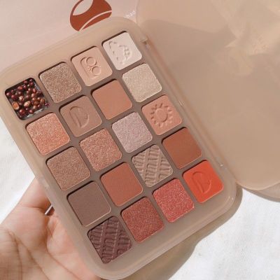 ายแชโดว์ 20 สี XIYUAN Chestnut Palette พาเหรดทาตา 20 สี โทนสีส้ม 1026