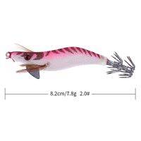 HENGJIA 15PCS เหยื่อการตกปลากุ้ง เหยื่อตกปลา 8.2cm/7.8g Shrimp Fishing Baits