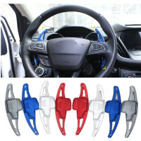 2021Car Steering Wheel Shift Paddles Extend DSG Gear Speed Stickers For Ford Focus 2015-2020 Ford Kuga 2016-2019 Car Accessoriy 2pcs