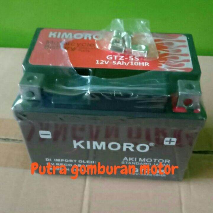 AKI KERING HONDA BEAT LAMA GTZ 5S | Lazada Indonesia