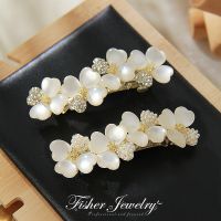 【cw】 New Luxury Hairpin Set with Top Clip Word Back Women  39;s Fashion Headwear