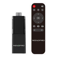 WESOPRO Linux OS Stick รุ่น4K Smart Dongle พร้อม2.4GHz 5.0GHz Dual Band WIFI สตรีมมิ่งแบบพกพา Media Player