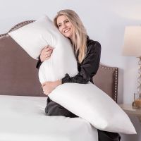 Free delivery 50x152cm cotton twill cushion cover zipper long bed sleeping pillowcase Bedroom Sofa household products Cushion Cover