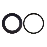 2 Pcs Camera Lens Step Up Filter Black Metal Adapter Ring, 58-77Mm &amp; 72Mm-77Mm