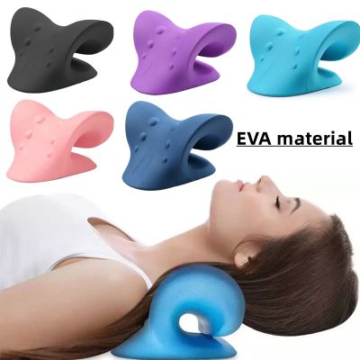 Neck Shoulder Stretcher Relaxer Cervical Chiropractic Device for Pain Spine Alignment