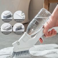 [HOT] Multifunction 5 In 1 Water Spray Cleaner Brush for Washing Windows Glass Household Kitchen Crevice Floor Cleaning Sponge Brush