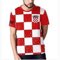 เสื้อยืดแฟนฟุตบอลโลก2022,เสื้อยืดแฟนฟุตบอลโลก Croatia แฟนแฟนฟุตบอลเสื้อผ้าแม่-เด็ก