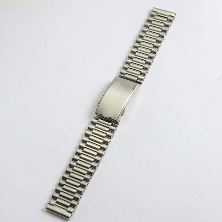 18mm-stainless-steel-parts-watch-band-strap-silver-metal-watch-bracelets-watch-accessories-for-rado-พร้อมส่ง