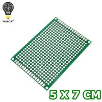 WAVGAT 5*7 PCB 5X7 PCB 5ซม. 7ซม. รากเดิม PCB สองด้าน Diy พิมพ์แบบสากลแผงวงจรชิ้นส่วนวงจรไฟฟ้า