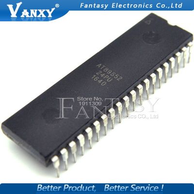 2PCS AT89S52-24PU AT89S52-24PC DIP-40 AT89S52 DIP AT89S52-24 Programmable Flash WATTY Electronics