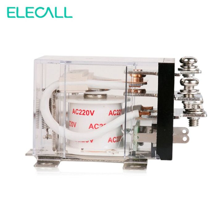 elecall-1z-jqx-60f-1ชิ้น60a-ไฟฟ้า-ac220v-รีเลย์แม่เหล็กไฟฟ้าขดลวดเครื่องถ่ายทอดสัญญาณ