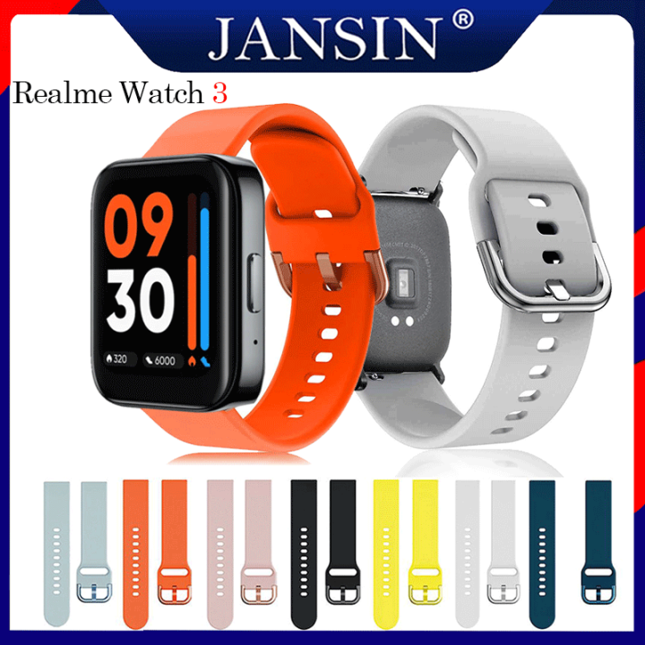 สาย-realme-watch-3-band-สายนาฬิกาข้อมือซิลิโคน-realme-watch-3-นาฬิกาอัจฉริยะ-สายนาฬิกา