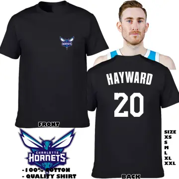 Jordan Men's Charlotte Hornets Gordon Hayward #20 Purple Dri-Fit Swingman Jersey, XXL